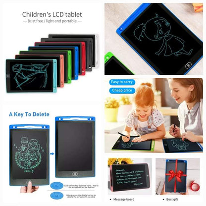 (BUY ONE GET ONE FREE) LCD Writing Pad For Kids Learning 8.5 INCHES