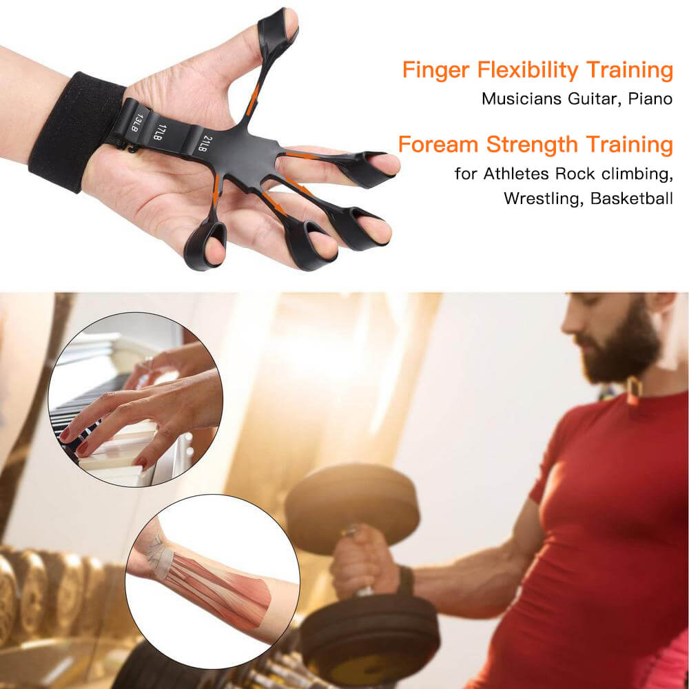 (Last Day 50% OFF) GripsterX - Forearms Exerciser & Hand Strengthener With Box Packing